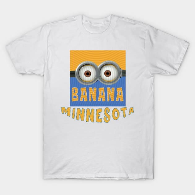 DESPICABLE MINION AMERICA MINNESOTA T-Shirt by LuckYA